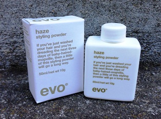 Evo hair styling powder