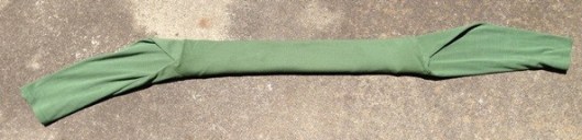 Turning a shirt into a scarf - step 5