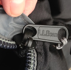 Secure the ring to the rain flap