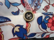 Your spare buttons are always available if you sew them to the hem of your garments.