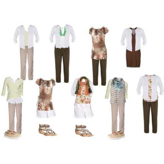 italian capsule extra outfits